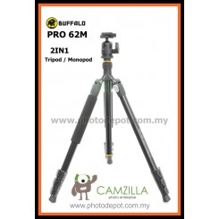 Buffalo Pro-62M Tripod 2 in 1 - Tripod / Monopod 